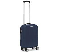 R Roncato FLIGHT Trolley rigido realizzato in ABS, con 4 ruote gemellari e pivottanti, chiusura a combinazione tsa (24 DEEP BLU, S)