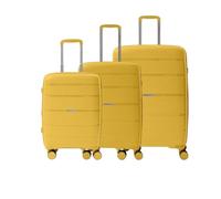 R RONCATO Trolley AVIATOR realizzato in POLIPROPILENE (GIALLO, SET(S+M+L))