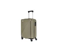 R Roncato Trolley FIBRA, espandibile (VERDE MILITARE, S)