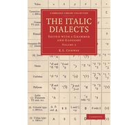R. S. Conway The Italic Dialects (Tascabile) Italic Dialects 2 Volume Set