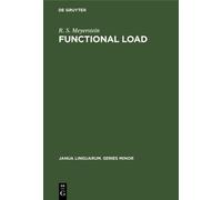 R. S. Meyerstein Functional load (Copertina rigida)
