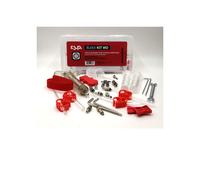 R.s.p Professional Disc Brakes Bleed Kit Trasparente Red