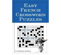 R. Sales Easy French Crossword Puzzles (Tascabile)