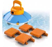 R-Satz Shop 4 clip di chiusura compatibili con Steinbach Poolrunner Battery Basic & Basic 2.0, adatte per 061205 e 061208, clip di ricambio per robot da piscina, aspirapolvere per piscina