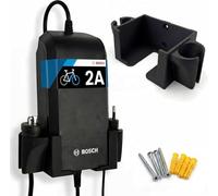 R-Satz Shop Supporto da parete adatto per caricabatterie Bosch E-Bike 2A - Compact Charger - e Bike 2A 4A 6A Smart System batteria supporto per batteria - in ccessori di montaggio