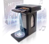 R-Satz Shop Supporto per cellulare compatibile con Hitster, supporto per smartphone con protezione privacy contro lo spoiler del titolo delle canzoni e scomparto per carte per una rapida scansione del