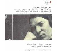 R. Schumann – Samtliche Werke Fur Violi – Walter Genuin
