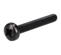 R-TECH 337003 Viti A Testa Piana Pozi Nere M3 20Mm - Confezione Da 1000