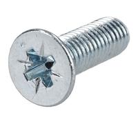 R-TECH 337081 Viti A Testa Cieca Pozi BZP M5 16Mm - Confezione Da 100