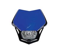 R-TECH Mascherina PORTAFARO Universale V-Face Full LED Blu-Nero