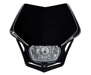 R-tech Mascherina PORTAFARO Universale V-Face Full LED Nero | Full LED