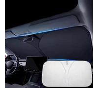 R-timer 1 Pezzi Parasole Auto Parabrezza per Alfa Romeo Junior 2024 2025 2026 Pieghevole Protezione UV Riflettente Calore Copertura Parabrezza Anteriore,L