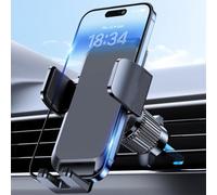 R-timer 1Pz Supporto Smartphone Auto per Citroen e-Mehari 2016-2023, Porta Cellulare Bocchette Aria Gancio Regolabile Clip Antiscivolo Braccio Stabile