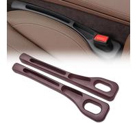 R-timer 2 PCS Striscia a Prova di Perdite sul Lato del Sedile per Chrysler 300 II 2011-2014, Organizzatore per Riempitivi per Fessure tra Sedili,Brown