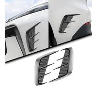 R-timer 2 Pezzi Adesivi Prese d'Aria Laterali per Citroen C5 2008-2017, Decorazione Parafango Auto, Accessori Esterni Look Carbonio, Design Sportivo Branchie Squalo,Carbon Fiber