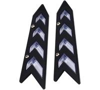 R-timer 2 Pezzi Deflettore Tergicristallo Anteriori per Ford Focus RS ST SE Ecoboost 2015-2018, Pressione Tergicristallo Auto a Punta di Freccia Tenditore Molla,Black