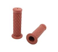 R-timer 2 Pezzi Manopole Moto per Vespa Px 80 E Traveller | Impugnature Manubrio Gomma Resistente All'Usura Antiscivolo Trama A Diamante Presa Salda Manubri Moto Da 22 Mm