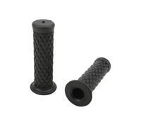 R-timer 2 Pezzi Manopole Moto per Vespa Px P 200 E | Impugnature Manubrio Gomma Resistente All'Usura Antiscivolo Trama A Diamante Presa Salda Manubri Moto Da 22 Mm