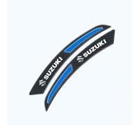 R-timer 2 Pezzi Passaruota Sopracciglio Auto per Suzuki Baleno 2 (II) I 2015-2019, Auto Listello Passaruota Ruota Arco Sopracciglia Arco Trim Sopracciglio Protezione,Blue