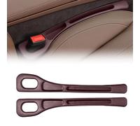 R-timer 2 Pezzi Striscia di Riempimento del Divario del Sedile Dell'auto per Porsche Boxster 987 2006-2012, Organizer per Interni Auto Evitare la Caduta di Oggetti,Brown