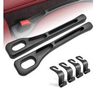 R-timer 2PCS Riempitore Anteriore 'Auto per Honda N-One II/2 | ab Bj. 2020, + 4 Ganci, Organizzatore Fessura Sedile, Riempitivo per Sedili Auto