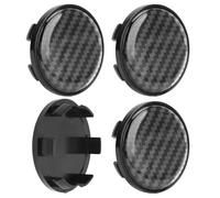 R-timer 4 PCS Auto Coprimozzo per Audi A5 Sportback (8TA) 2009-2017, Plastica Motivo Fibra di Carbonio Calotte Centrali Cerchioni Protezione Accessori Esterni