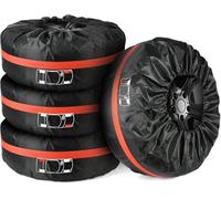 R-timer 4 PCS Borse per Pneumatici Auto per Mitsubishi Outlander 3(III) | 2012-2021, Impermeabili Antipolvere Copertura Protettiva per Pneumatici