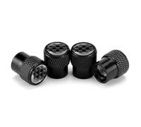 R-timer 4 Pezzi Tappi Valvola per Chevrolet Cobalt 2013 Onwards, Cappucci Antipolvere per Pneumatici, Coprivalvola Ruota Impermeabili, Accessori Auto,Black