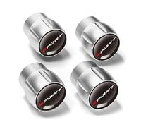 R-timer 4Pcs Tappi per Valvole Pneumatici in Alluminio per Honda Hornet 600 250 CB500X NC750X PCV,Tappi Antipolvere per Auto in Metallo per Pneumatici per Auto,Silver