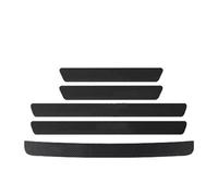 R-timer 5 Pezzi Battitacco per Auto per MG MG4 EV 2022-, AntiGraffio Porta Soglia Sticker Esterno Piastra Batticalcagno Accessori