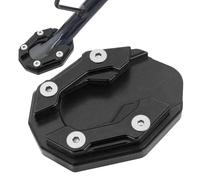 R-timer Allargamento Cavalletto Laterale per Piaggio Vespa GTS 300 GTS300 2019-2024, Piastra di Supporto Moto in Materiale Premium, Base Estensione Piedino,Black
