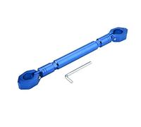 R-timer Barra di Rinforzo Manubrio Regolabile per Triumph Speed Triple 1050 Union Jack, Traversa di Supporto Moto in Materiale Premium,Blue