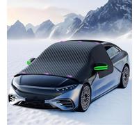 R-timer Copri Parabrezza Antigelo Auto Inverno per Audi Q8 e-Tron Sportback SUV 2022-, Copertura Parabrezza Auto Pieghevole Contro Neve Ghiaccio Gelo Anti UV,A