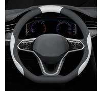 R-timer Coprivolante Auto di Diametro 37-38 cm per Dacia Logan MCV 2 (II) I 2013-2020, Copri Volante Antiscivolo Inodore, Copertura Copri Sterzo Accessori Auto Interno,B-D Shape