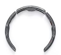 R-timer Coprivolante per Fiat Talento Van, Design Segmentato Antiscivolo, Protezione Volante Sportivo, Effetto Carbonio Elegante,Black