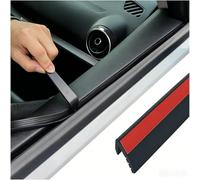 R-timer Guarnizione Finestrino Auto per Renault Clio IV Clio 4 2014-2020, Antivento, Striscia Vetro Gomma Robusto Insonorizzante Protezione Profilo,2-Door Set