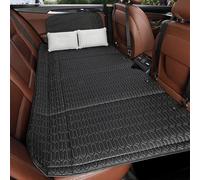 R-timer Materasso Auto Posteriore per Audi Q8 e-Tron Sportback SUV 2022-, Design Pieghevole Non Gonfiabile Letto Viaggio Macchina Sedile Campeggio Carico Elevato,B Black