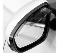 R-timer Parapioggia Retrovisore per Mitsubishi Outlander Samurai 2013-2019 Protezione Pioggia Sole Visiera Antinebbia Copertura Specchietto Flessibile Calotta Esterna,A