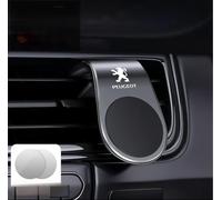 R-timer Porta Cellulare Auto per Peugeot 2008 II Active/2008 GT/2008 Active Business 2019-2024, Super Ventosa Magnetica per L'uscita dell'Aria con Foglio Magnetico