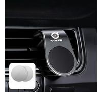 R-timer Porta Cellulare Auto per Volvo V40 V50 V60 V70 V90 Cross Country Rdesign, Super Ventosa Magnetica per L'uscita dell'Aria con Foglio Magnetico