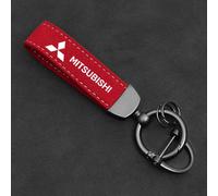 R-timer Portachiavi Auto per Mitsubishi Eclipse Cross, Accessori per Chiavi Auto Resistenti all'Usura e alla Polvere Parti di Ricambio Decorative Moda Personalizzata e Regali Creativi,E-L