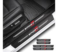 R-timer Protezione Battitacco Auto per Renault Twingo E-Tech 2026, 4 Pezzi Adesivi Fibra di Carbonio Soglia Porta Pellicola Protettiva Accessori Auto