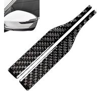 R-timer Protezione Specchietto per Skoda Fabia Octavia Superb Yeti | 2 Pezzi Adesivi Specchietti Retrovisori Modanatura In Pvc Antigraffio Eccellente Per La Salvaguardia Dei Bordi
