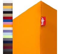 r-up Beste lenzuolo con angoli 90x200-100x220 fino a 35 cm di altezza tanti colori 95% cotone / 5% elastan 230g/m² (arancia)