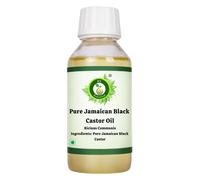 R V Essenziale Olio Di Ricino Nero Giamaicano Puro Pressato A Freddo