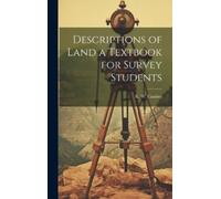 R W Cautley Descriptions of Land a Textbook for Survey Studen (Copertina rigida)