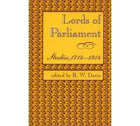 R. W. Davis Lords of Parliament (Copertina rigida)