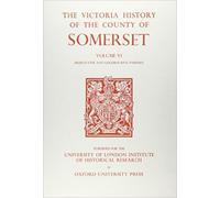 R. W. Dunning A History of the County of Somerset (Copertina rigida)