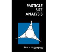 R W Lines Particle Size Analysis (Copertina rigida) Special Publications