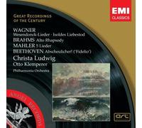 Christa Ludwig Wagner: Wesendonck Lieder; Isoldes Liebestod / Brahms: Alto (CD)